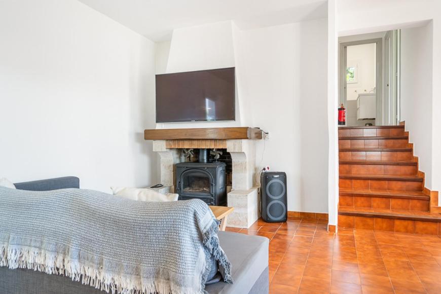 S'Auba Villa Exclusiva Con Piscina Privada De Agua Salada Y Horno De Pizza 埃斯·梅卡达尔 外观 照片