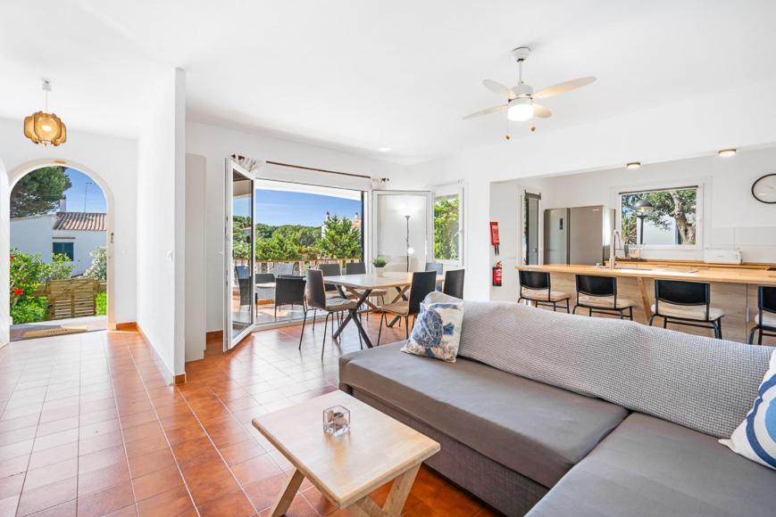 S'Auba Villa Exclusiva Con Piscina Privada De Agua Salada Y Horno De Pizza 埃斯·梅卡达尔 外观 照片