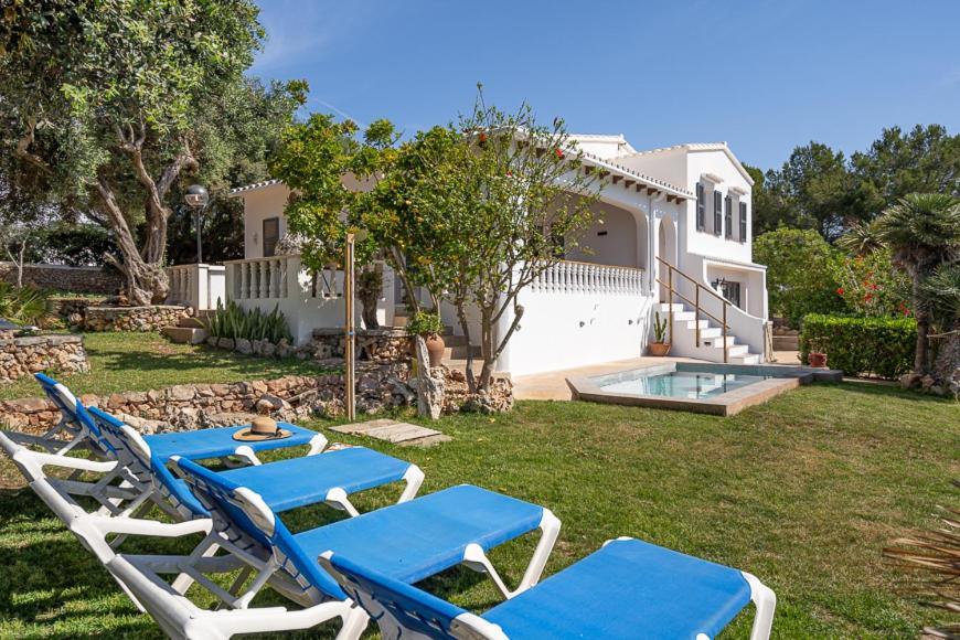 S'Auba Villa Exclusiva Con Piscina Privada De Agua Salada Y Horno De Pizza 埃斯·梅卡达尔 外观 照片