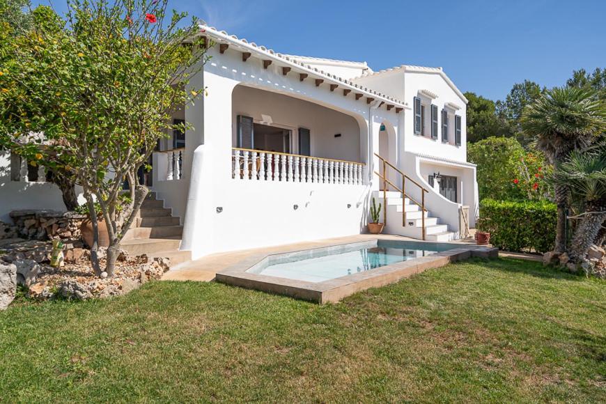 S'Auba Villa Exclusiva Con Piscina Privada De Agua Salada Y Horno De Pizza 埃斯·梅卡达尔 外观 照片