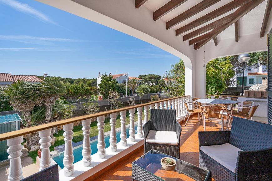 S'Auba Villa Exclusiva Con Piscina Privada De Agua Salada Y Horno De Pizza 埃斯·梅卡达尔 外观 照片